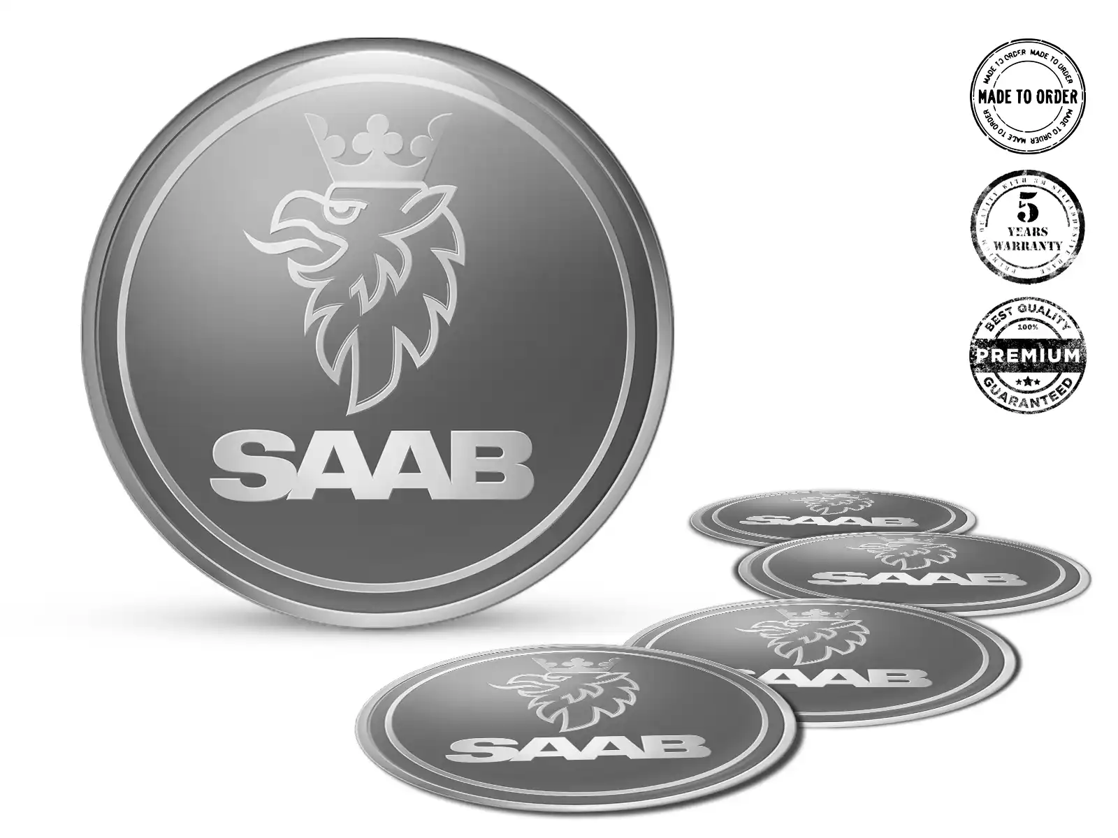 Saab Radaufkleber Individuell Stellar Racing Surge